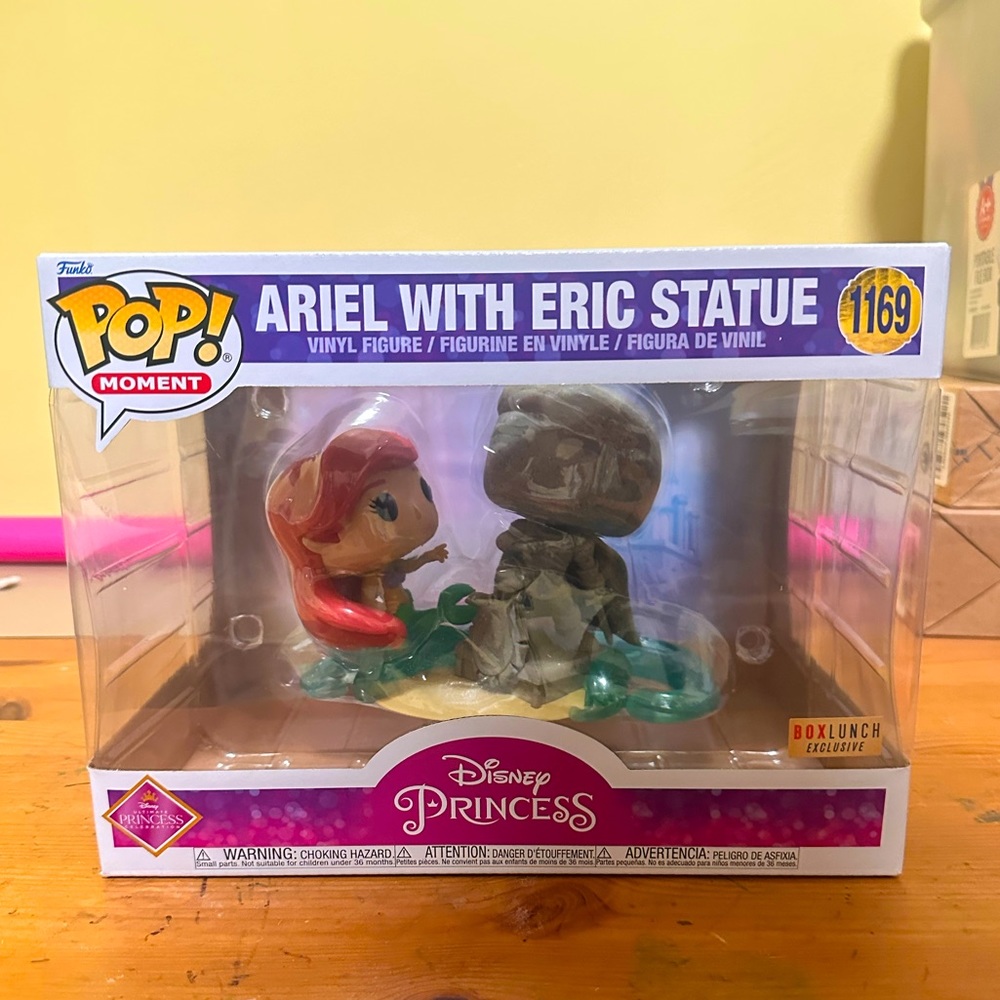 Ariel with Prince Eric Statue Funko Pop